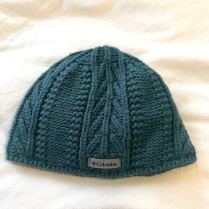 Columbia knit fleece lined beanie snow hat